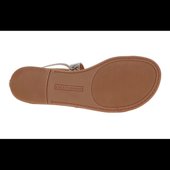 Lucky Brand Loreinn sandal Big Kid size 5 - Picture 3 of 8